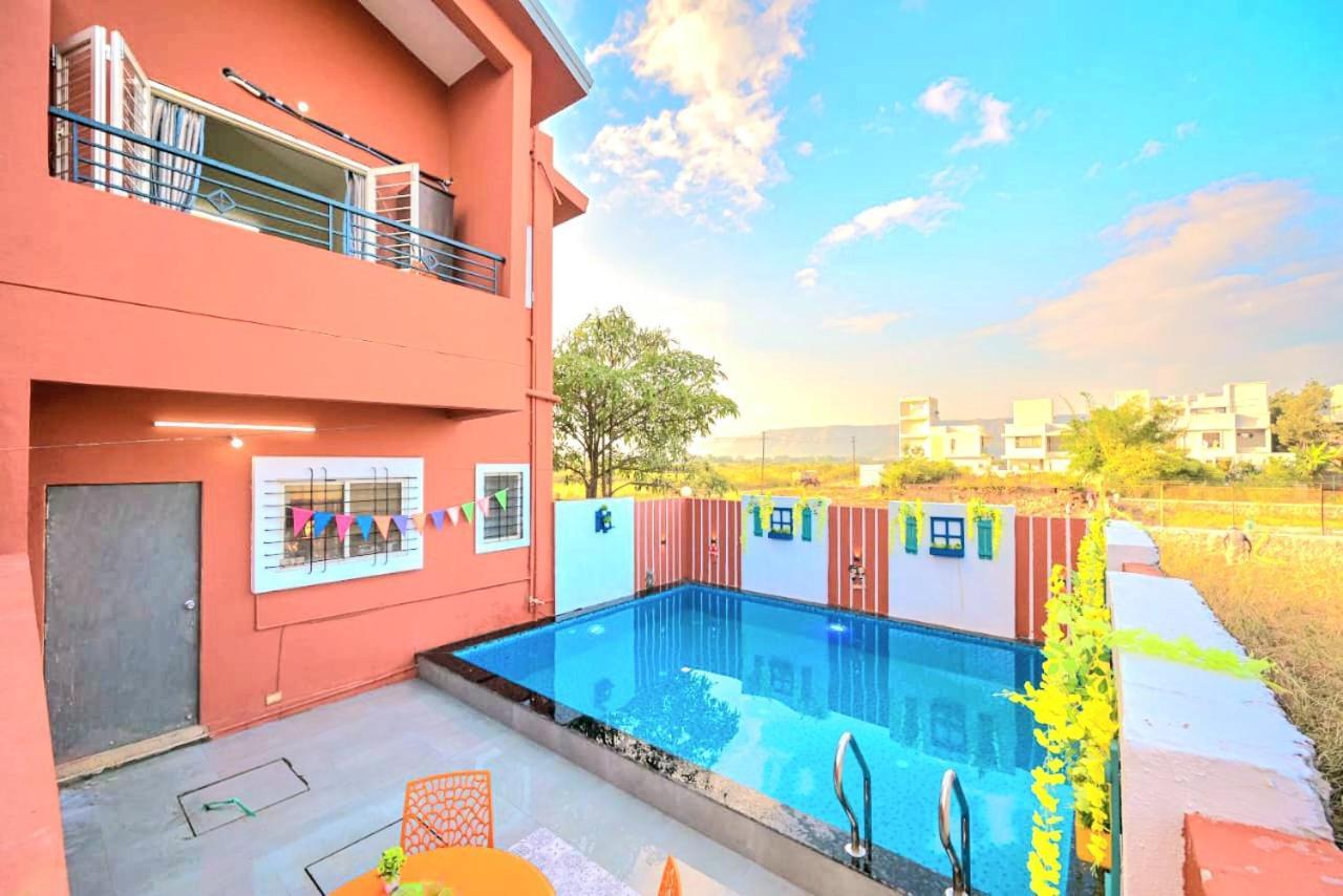 Ll Empyrean Stay Ll Airawat Villa Ll 2Bhk Ll Ac Ll Private Pool Ll Wifi Ll Лонавала Екстериор снимка